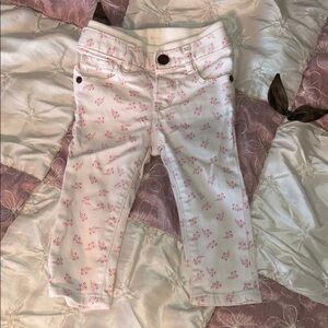 Baby gap girl white jeans size 12-18 months